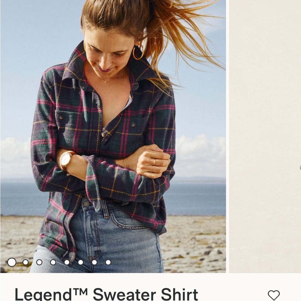 Legend Plaid Sweater Shirt